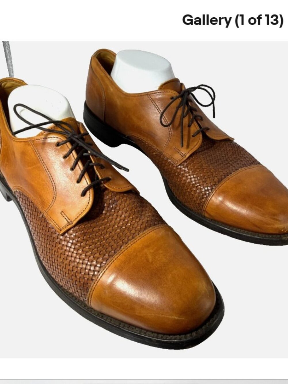 Allen Edmonds “Lauderdale” Woven Cap Toe Oxford Dress Shoes – Made in USA - Picture 11 of 11